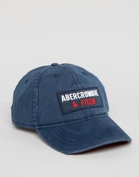 Кепка с логотипом Abercrombie &amp; Fitch - Темно-синий