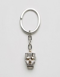 Брелок для ключей с роботом Paul Smith - Серебряный
