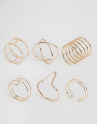 Наборные кольца ALDO Barkerville - Золотой