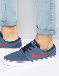 Синие кроссовки Nike SB Stefan Janoski 333824-408 - Синий