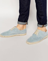 Синие эспадрильи на шнуровке Bronx - Синий