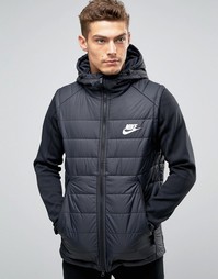 Черная куртка с капюшоном Nike AV15 806856-010 - Черный