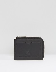Кожаный кошелек на молнии PS By Paul Smith - Черный