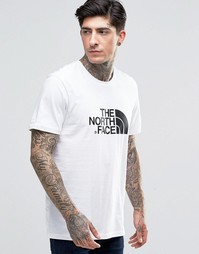 Белая футболка с логотипом The North Face - Белый