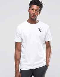 Эксклюзивная футболка с принтом Wood Wood Tomas AA Spades - Белый