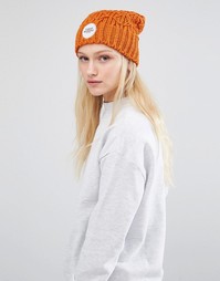 Оранжевая шапка-бини Cheap Monday - Оранжевый