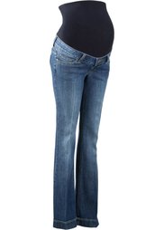 Мода для беременных: расклешенные джинсы (голубой выбеленный) Bonprix