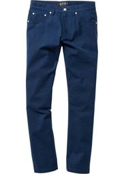 Брюки  Regular Fit в стиле 5 карманов, низкий + высокий рост (U + S) (антрацитовый меланж) Bonprix
