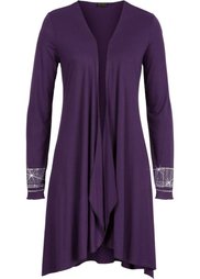 Трикотажный кардиган (черный) Bonprix