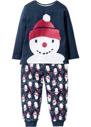 Пижама (2 изд.) (серый меланж) Bonprix