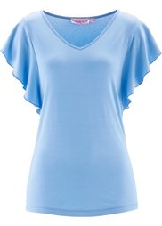 Футболка с коротким рукавом дизайна Maite Kelly (ярко-розовый матовый) Bonprix