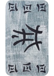 Коврик для ванной Мьян из пены-мемори (сине-зеленый) Bonprix