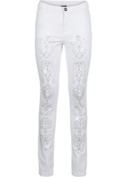 Брюки с высокой талией (черный) Bonprix