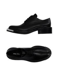 Обувь на шнурках MIU MIU