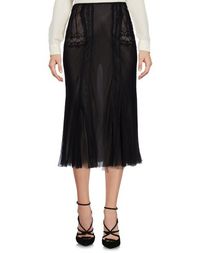 Юбка длиной 3/4 Alberta Ferretti