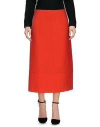 Юбка длиной 3/4 JIL Sander