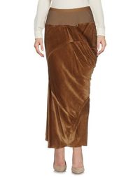 Юбка длиной 3/4 Rick Owens
