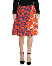 Юбка до колена JIL Sander Navy