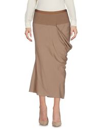 Юбка длиной 3/4 Rick Owens