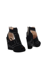 Полусапоги и высокие ботинки Pinko Black