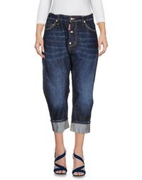 Джинсовые брюки-капри Dsquared2