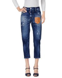 Джинсовые брюки-капри Dsquared2