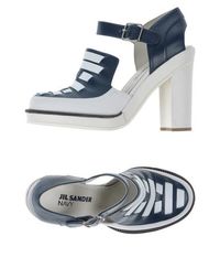 Сандалии JIL Sander Navy