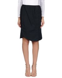 Юбка до колена JIL Sander Navy