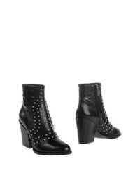 Полусапоги и высокие ботинки Pinko Black