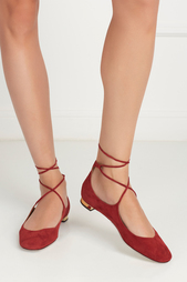 Замшевые туфли Boheme Aquazzura