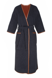 Шерстяное двухстороннее пальто Alena Akhmadullina