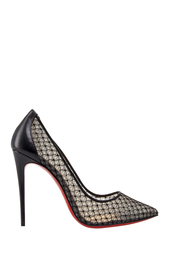 Туфли с кружевом Follies Lace 100 Christian Louboutin