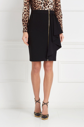 Однотонная юбка Boutique Moschino
