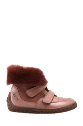 Кожаные полусапоги Woody Velcro Pom Dapi