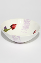 Салатница "Тюльпаны" 25см Ceramiche Viva