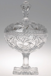 Доза на ножке 19 см Crystalite Bohemia