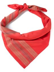 шарф с принтом  Fendi Vintage