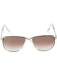 солнцезащитные очки в полукруглой оправе Yves Saint Laurent Vintage