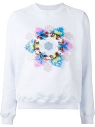 толстовка с геометрической аппликацией Mary Katrantzou