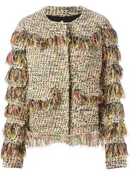 укороченный буклированный жакет MSGM