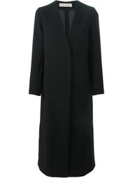 длинное пальто c V-образным вырезом  Marni