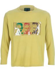 свитер с пластиковой аппликацией Jean Paul Gaultier Vintage