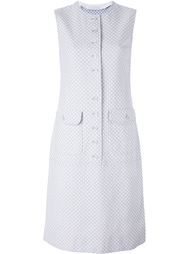 жаккардовое платье с цветочным узором  Givenchy Vintage
