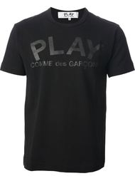 футболка с принтом логотипа Comme Des Garçons Play