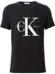 футболка с принтом логотипа  Calvin Klein Jeans