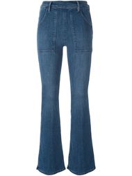 слегка расклешенные джинсы  Frame Denim