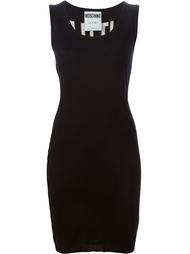 маленькое трикотажное платье  Moschino