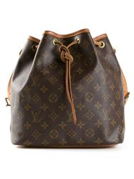 сумка-мешок с монограммным принтом Louis Vuitton Vintage