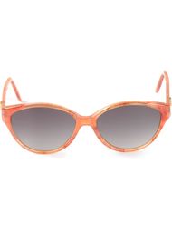 солнцезащитные очки в овальной оправе Yves Saint Laurent Vintage