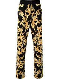 спортивные брюки с принтом Versace